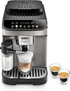 Delonghi ECAM290.83.TB-MAX Fully Automatic Bean To Cup Coffee Machine Titanium and Blac