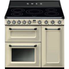 *Special Offer* Smeg TR93IP 90cm Victoria Range Cooker with Induction Hob| Cream