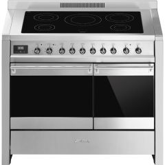 Smeg A2PYID-81 Opera 100cm Induction Range Cooker-Stainless Steel