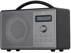 Akai A61035 Mono DAB/FM Radio and Alarm Function with LCD Backlight Screen