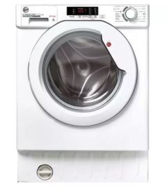Hoover HBD485D2E Integrated 8 kg Washer Dryer - White