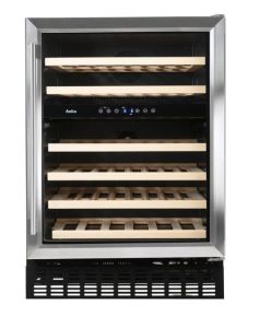 Amica AWC600SS 60cm Freestanding/Under Counter Wine Cooler - Stainless Steel