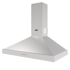 Belling CC90CHIMPYRSS Cookcentre 90cm Chimney Cooker Hood - Stainless Steel 