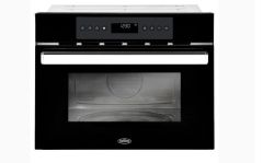 Belling BI45COMWBLK 45cm Integrated Microwave With 38L Gross Capacity - Black