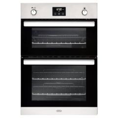 Belling BI902GSS 90cm Built-In Gas Double Oven-Stainless Steel