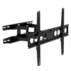 Ttap TTD604DA3 Double Arm Slim Full Motion Wall Bracket Fits Up To 70 Inches TV - Black