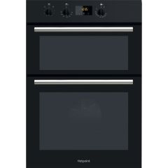 Hotpoint DD2540BL Built-In Double Electric Oven-Black