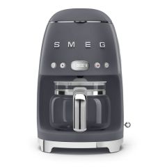 Smeg DCF02GRUK 50s Style Drip Coffee Machine With Filter - Slate Grey