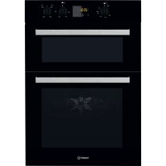 Indesit Aria IDD6340BL Electric Double Built-in Oven-Black