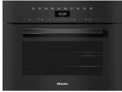 *Ex-Display* - Miele DGC7440OBBL Vitroline Steam Combination Oven For Steam Cooking - Obsidian Black