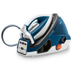 Tefal GV7850 Pro Express High Pressure Steam Generator Iron With Water Tank - Blue/White