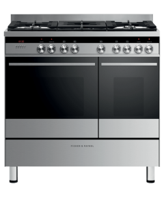 Fisher Paykel OR90L7DBGFX1 90cm Dual Fuel Range Cooker - Stainless Steel
