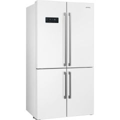 Smeg FQ60BDF American Fridge Freezer 4 Door H 182 W 90.8 D 70.5  Cm White