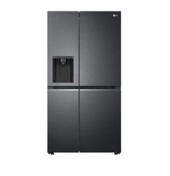 LG GSLV71MCTF  American Fridge Freezer With Water and Ice Dispenser- Matte Black