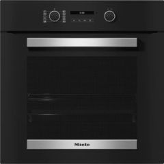 Miele H2465B Built-In 76 Litre Oven with 8 Functions - Clean Steel 