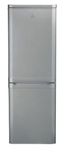 Indesit IBD5515S1 Freestanding Fridge Freezer - Silver