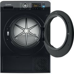Indesit YTM1192BXUK 9kg Freestanding Heat Pump Tumble Dryer: Black