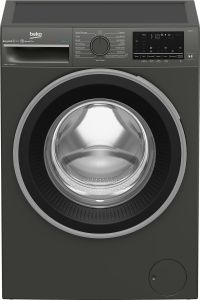 Beko B3W5941IG Freestanding 9Kg 1400Rpm Washing Machine Ironfast Recycledtub Graphite