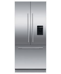 Fisher Paykel RS80AU2 Integrated French Door Refrigerator Freezer - Ice and Water