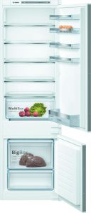 Bosch KIV87VSF0G Built-in fridge-freezer with freezer at bottom| sliding hinge