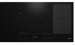 Miele KM7629FX 5 Zone Induction Hob With Onset Controls With Temp Control