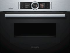 Bosch Serie 8 CMG676BS6B Built In Combination Microwave Oven