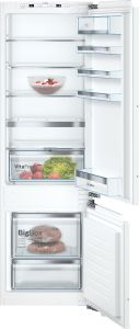 Bosch KIS87AFE0G Built-in fridge-freezer with freezer at bottom| flat hinge