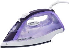 Morphy Richards 400000297 300301 Crystal Clear Amethyst Steam Iron 