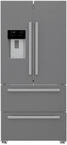 Blomberg KFD4953XD American Style Fridge Freezer In Stainless Steel
