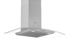 Bosch Serie | 2 DWA94BC50B 90cm Glass Design Chimney Extractor Hood| Brushed Steel