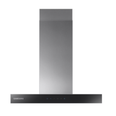 Samsung NK24M5070BS/UR Wall Mount Cooker Hood with Touch Display|60cm - Stainless Steel With Black Glass