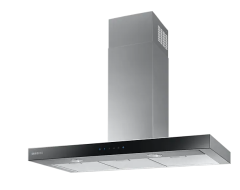 Samsung NK36M5070BS/UR Wall Mount Cooker Hood with Touch Display|90cm - Stainless Steel With Black Glass