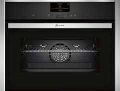 Neff C27CS22H0B 45cm Built-in Compact Oven - Stainless Steel 