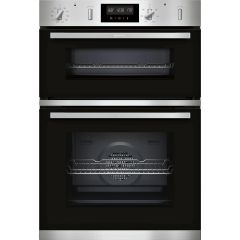 Neff U2GCH7AN0B Built In Double Oven-Stainless Steel/Black