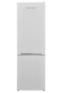 Nordmende RFF60404WH 55cm 60/40 Fridge Freezer with Chrome Recessed Handle - White 