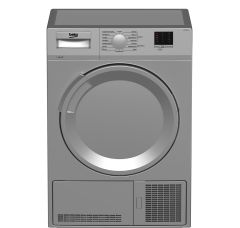 Beko DTLCE70051S Freestanding 7kg Condenser Tumble Dryer-Silver