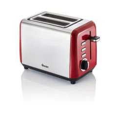 Swan ST14015RN TownHouse 2 Slice Toaster - Red 