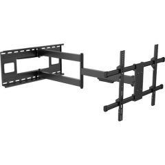 Ttap TTD604DA4 Extra Long Arm Full Motion Wall Bracket Fits Up To 80 Inches TV - Black