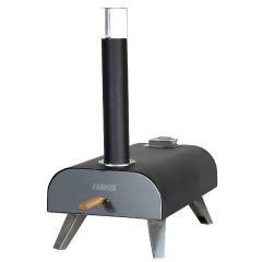Zanussi ZPO1BPC Wood Pellet Pizza Oven in Black