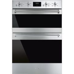 Smeg DOSF6300X Built-In Classic Double Oven - Stainless Steel 