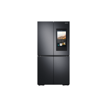 Samsung Family Hub RF65A977FB1/EU American French Style Fridge Freezer with Beverage Centre - Black