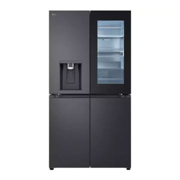 Lg GMG960EVJE Instaview American Fridge Freezer - Black Steel