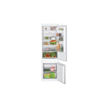 Bosch KIV87NSE0G 54.1Cm 70/30 Built In Fridge Freezer - White 