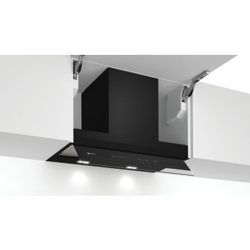 Neff D65XAM2S0B 60cm Integrated Design Hood - Black/Glass 
