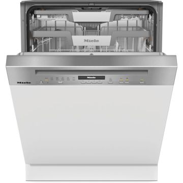 Miele G7210SCI 12423790 Semi Integrated Dishwasher 14 Place Settings - CleanSteel 
