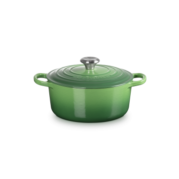 Le Creuset 21177244082430 Signature Cast Iron Round Casserole 24cm Bamboo