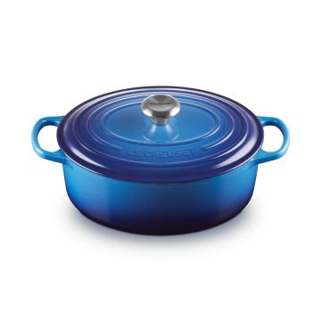 Le Creuset 29cm Oval Casserole - Azure 