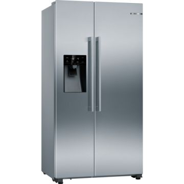 Bosch KAD93AIERG Series 6 American Fridge Freezer - Stainless Steel