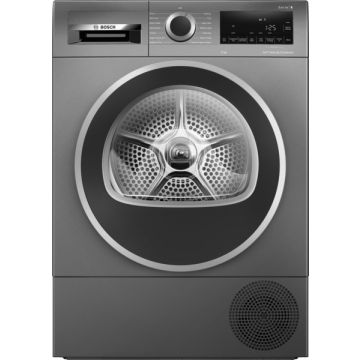 Bosch WQG245R1GB Series 6 Heat pump tumble dryer 9KG - Graphite