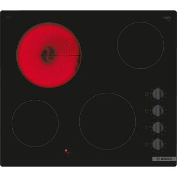 Bosch PKE611CA3E 60cm Electric Ceramic Hob - Black 